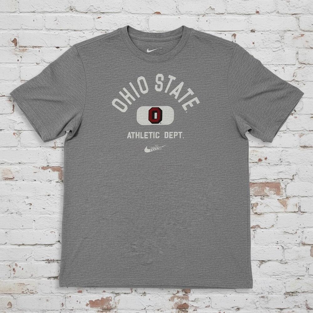 Nike Ohio State Athletic Dept. Grey T-Shirt